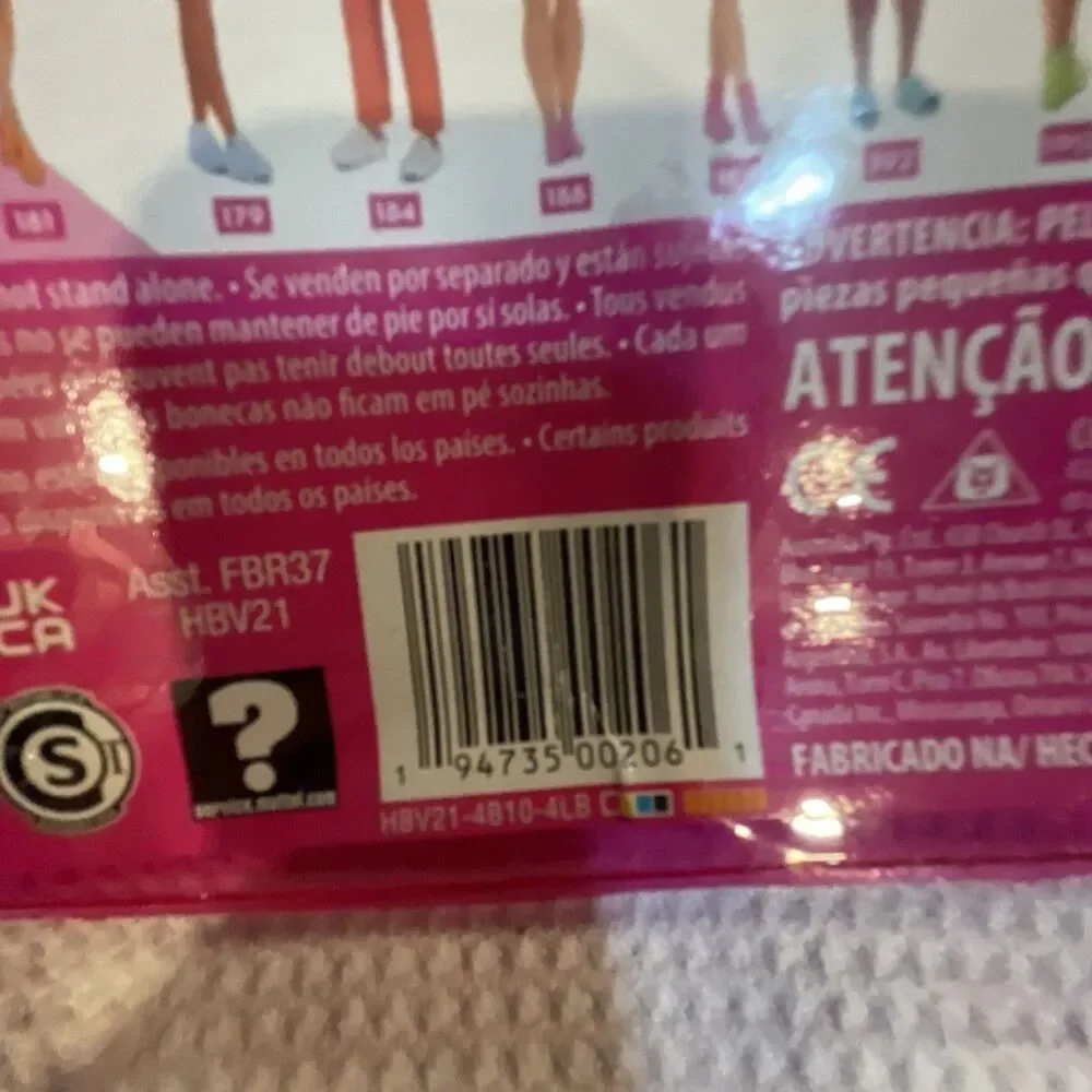 Mattel barbie fashionistas